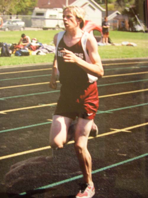 first time i broke 5 min in the mile