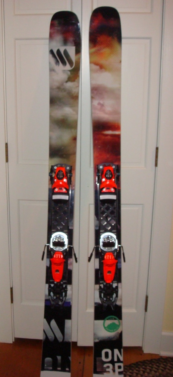 First touring setup, replaced with Dynafit