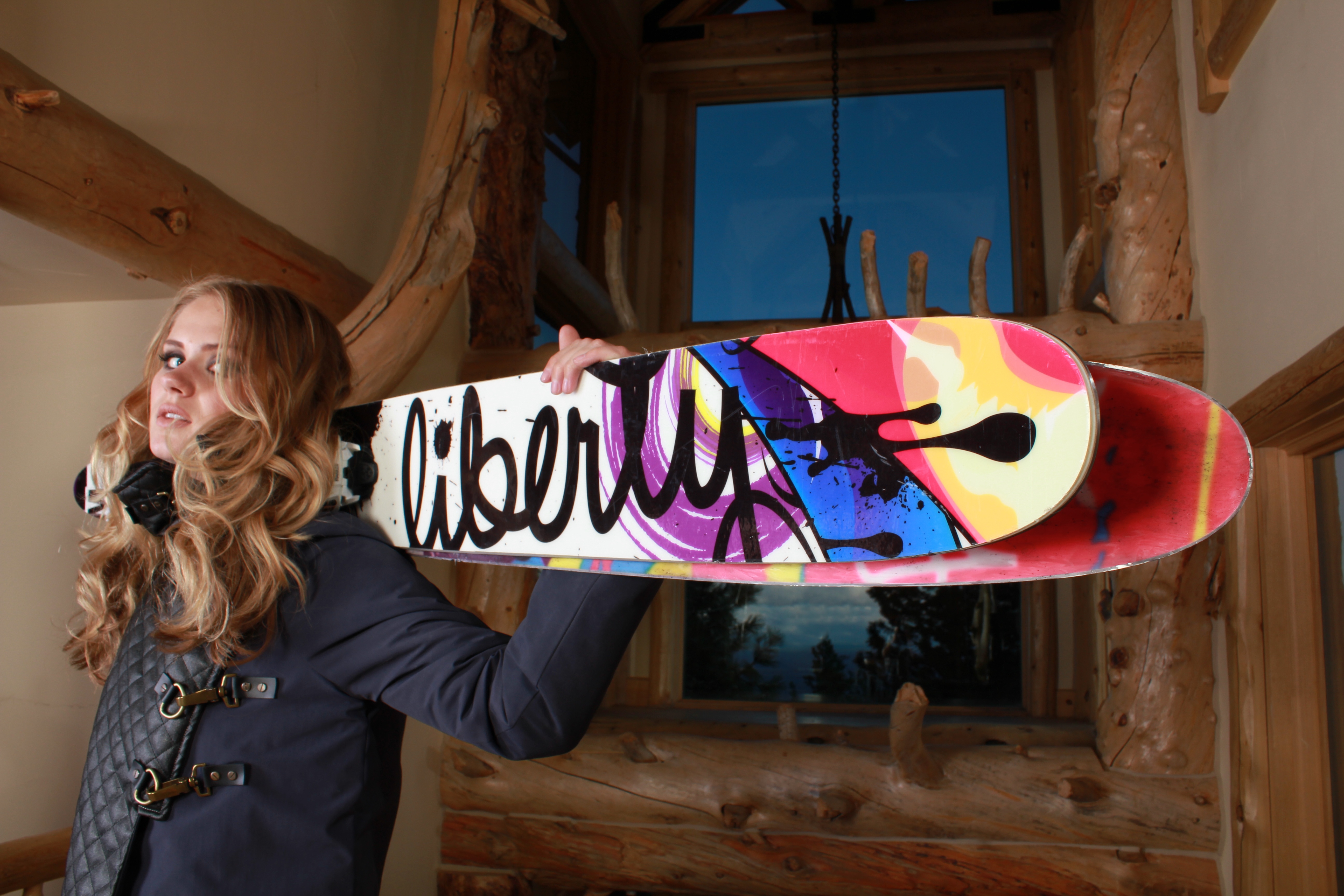 "First Tracks" Alë Richards Jacket shoot