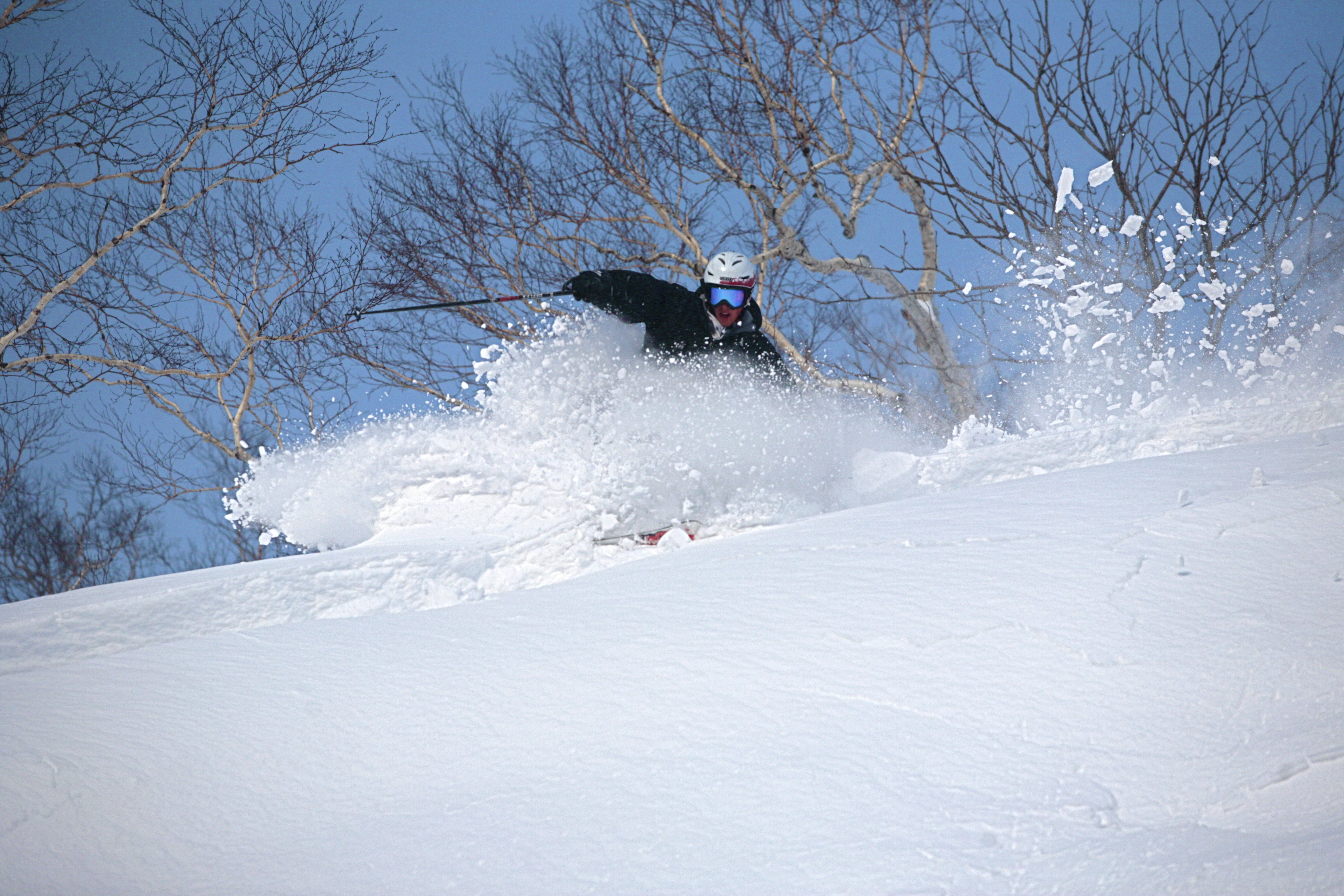 First turn cracks start forming