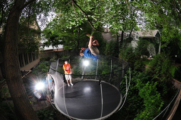 Fish Eye Tramp Session