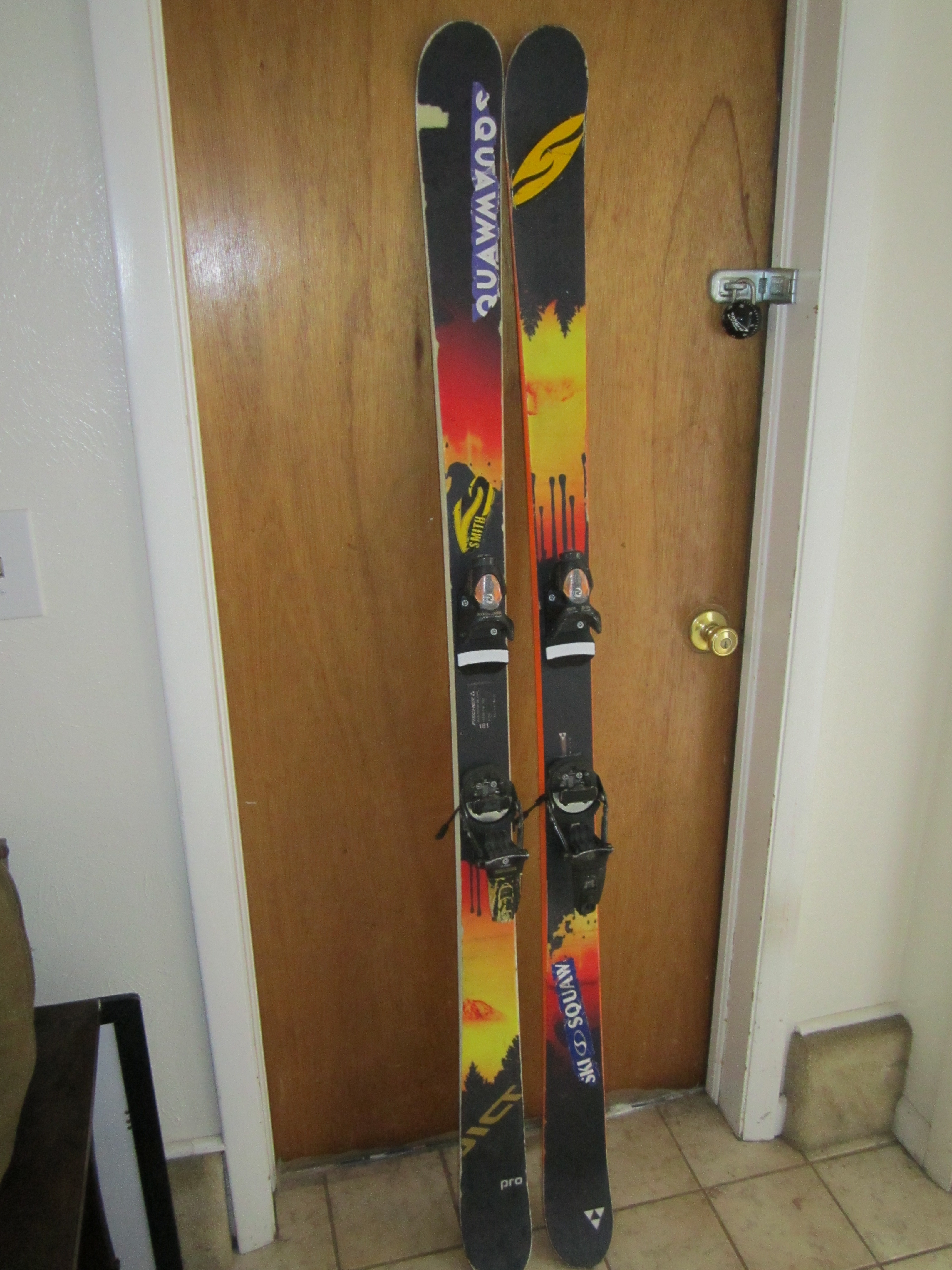 FKS 185 Bindings w/ Fischer Addict Pro's