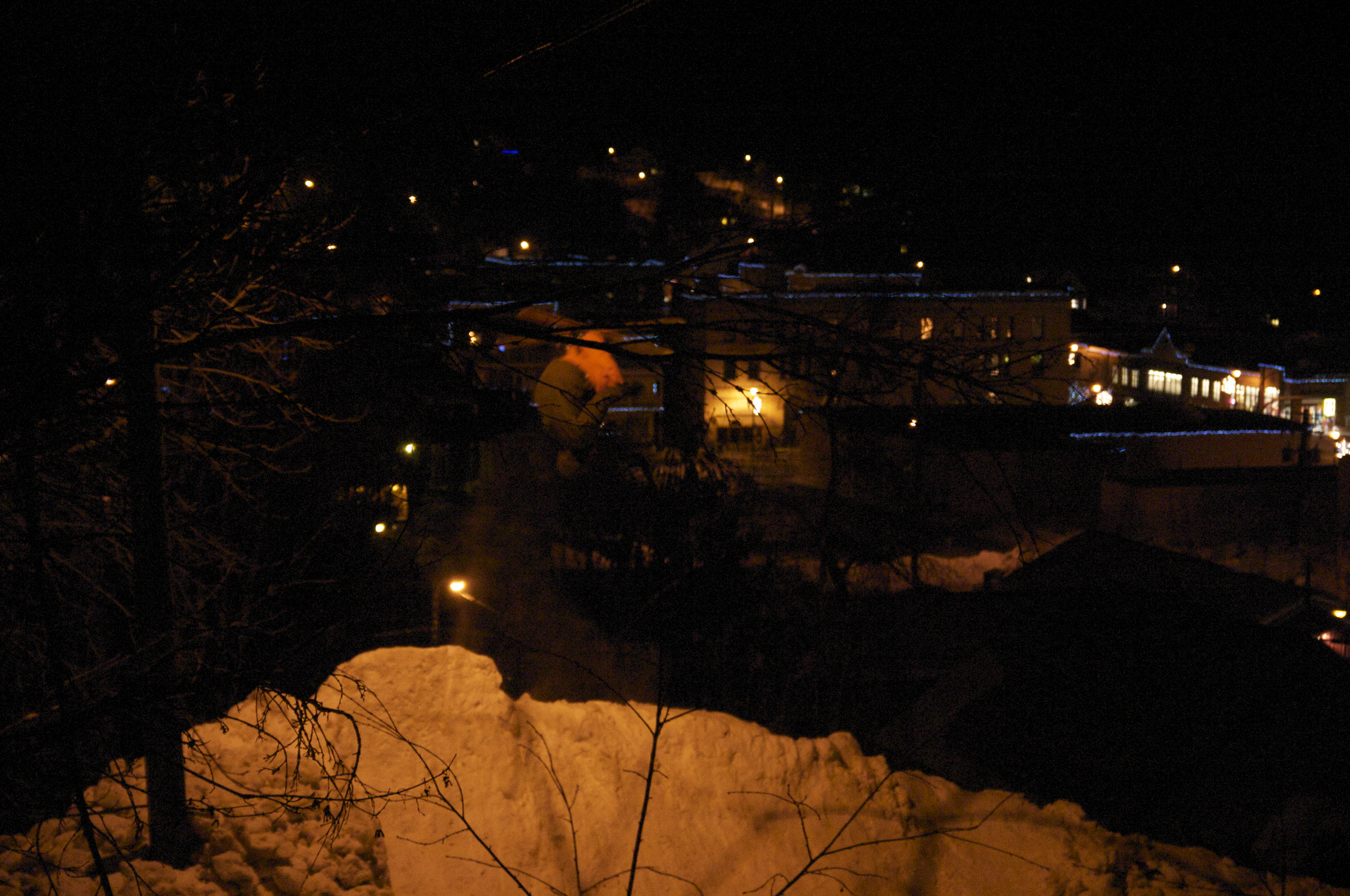 Flair over downtown rossland