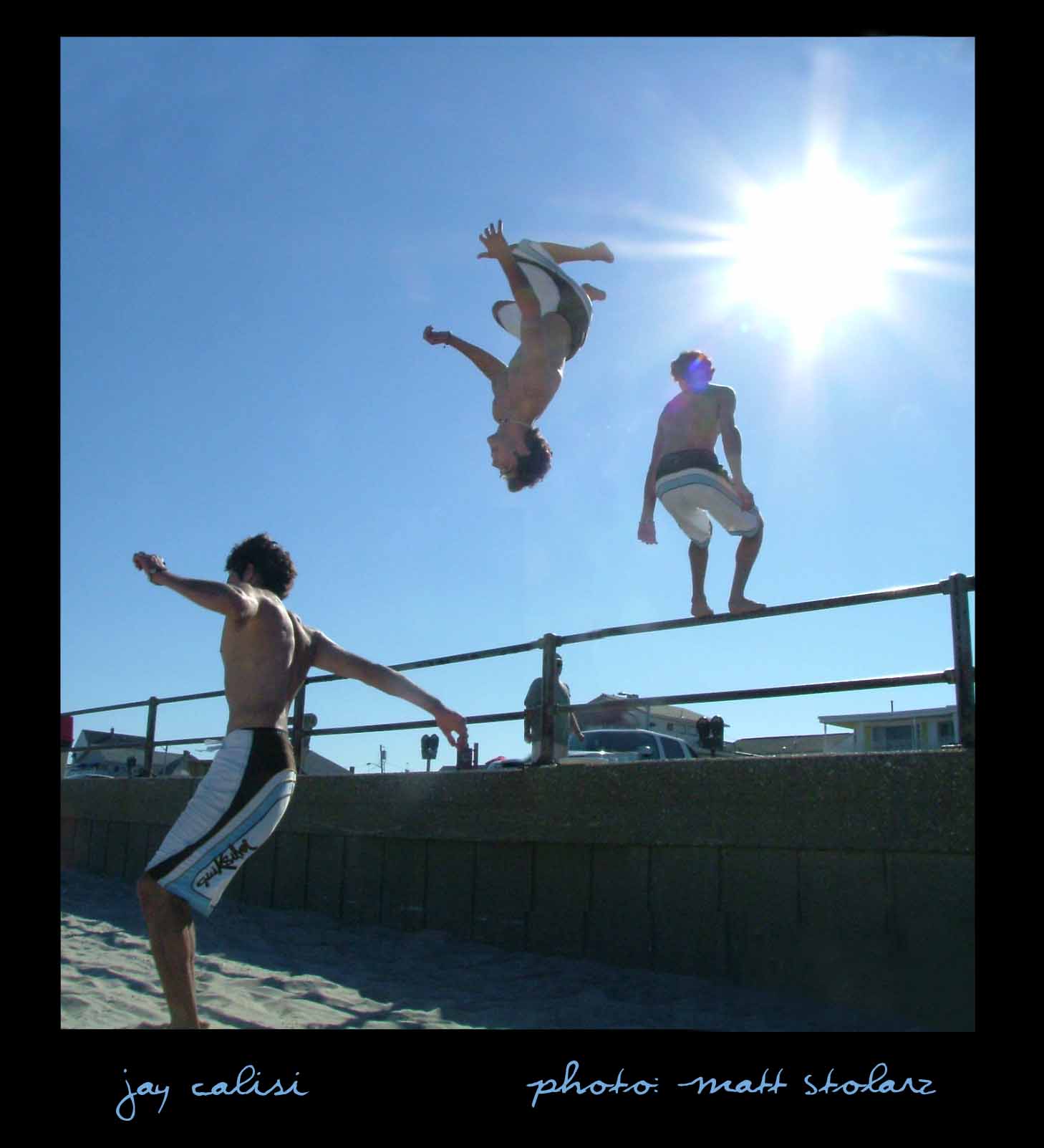 Flair seq off handrail