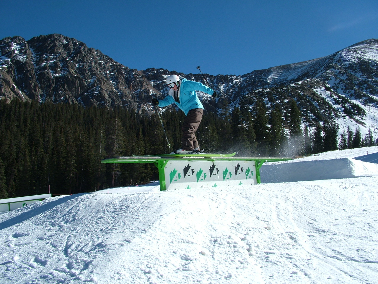 Flat box at abasin