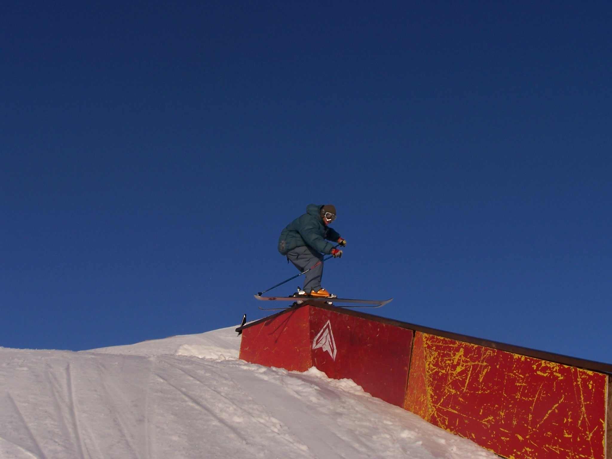 flat down, el colorado Chile