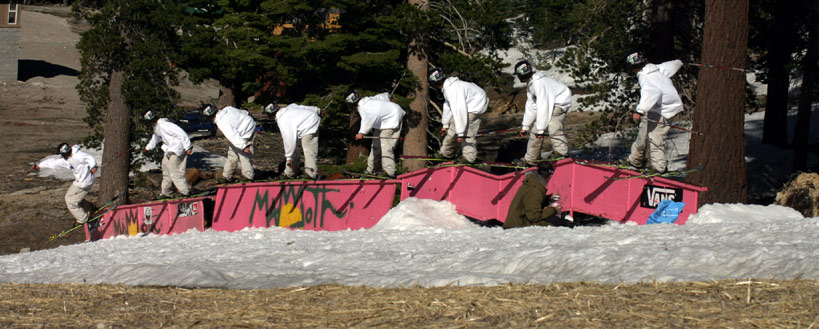 flat down flat down flat gap flat sequence