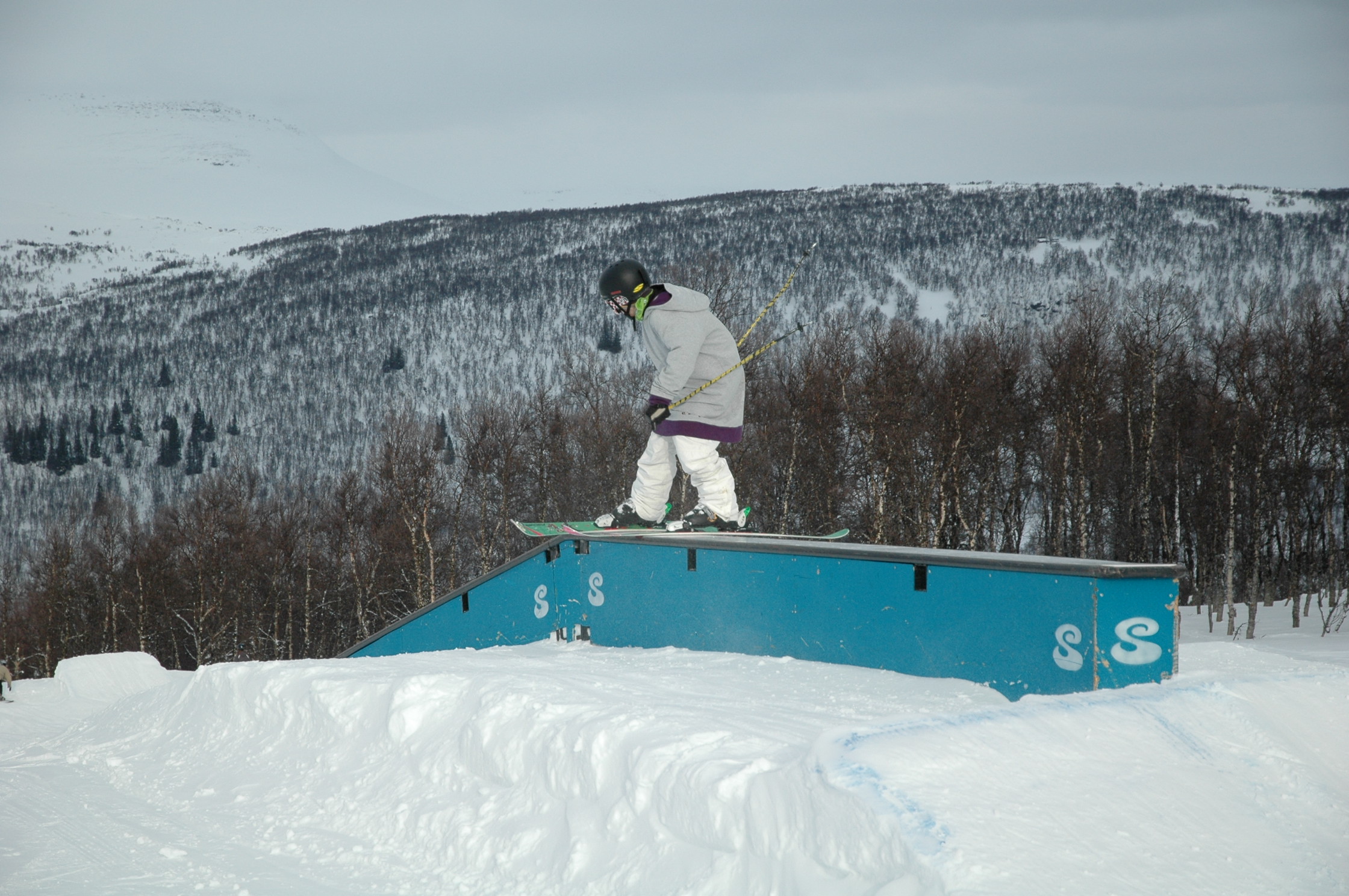 Flat down in Ramundberget.