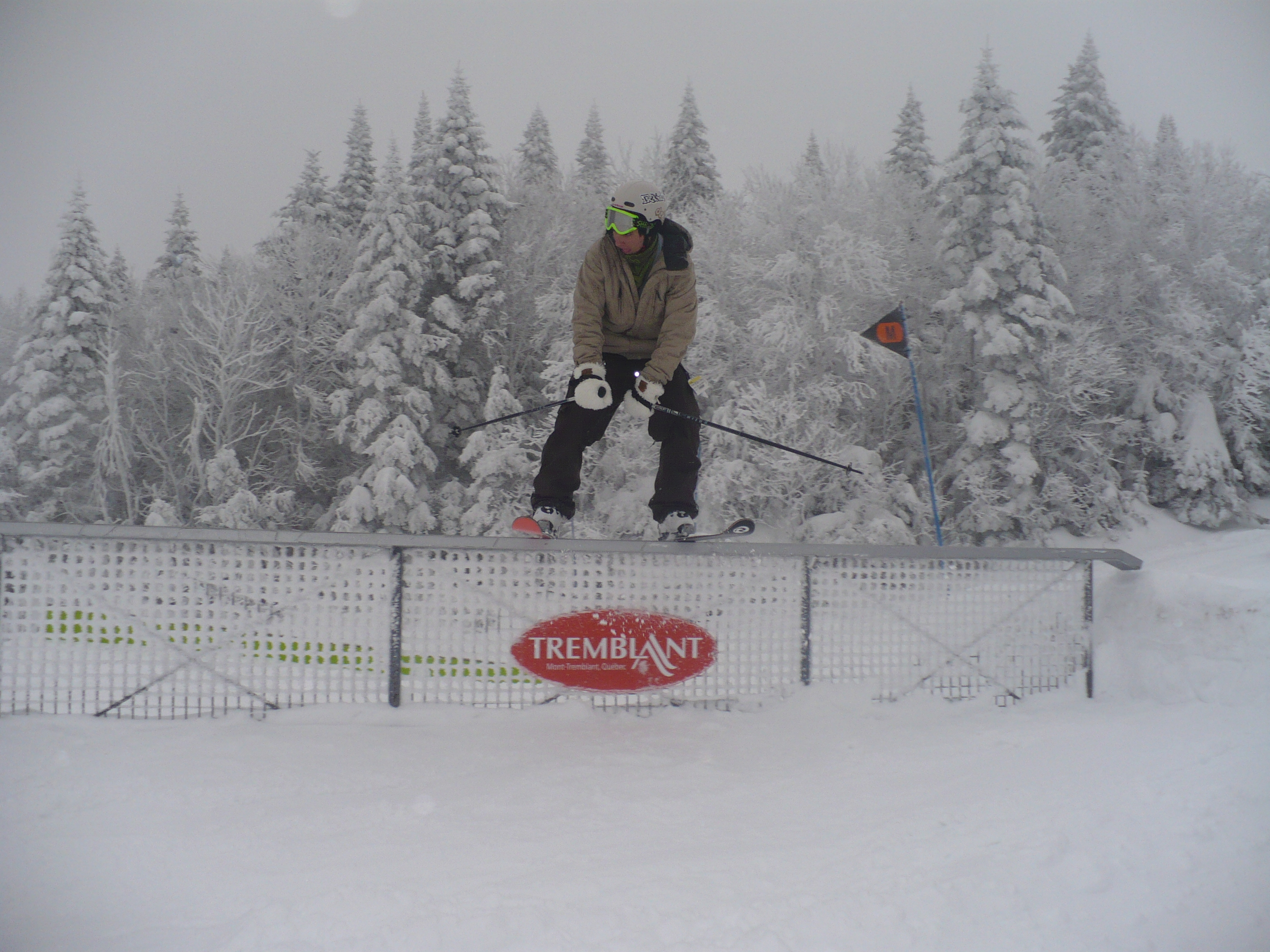 Flat rail at tremblant