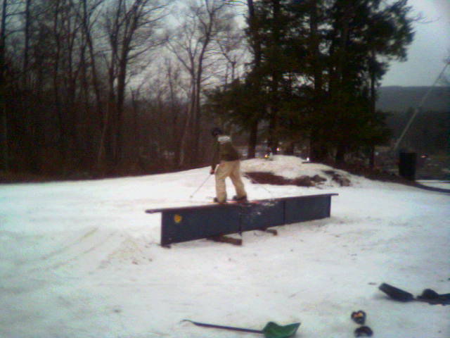 flat rail we set up at wawa