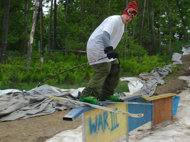 Flat up flat rail