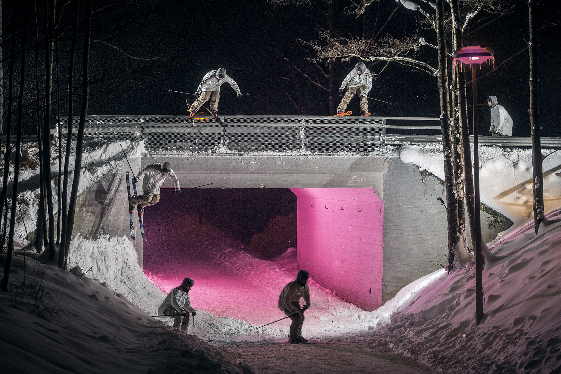 Flatrail to Wallride