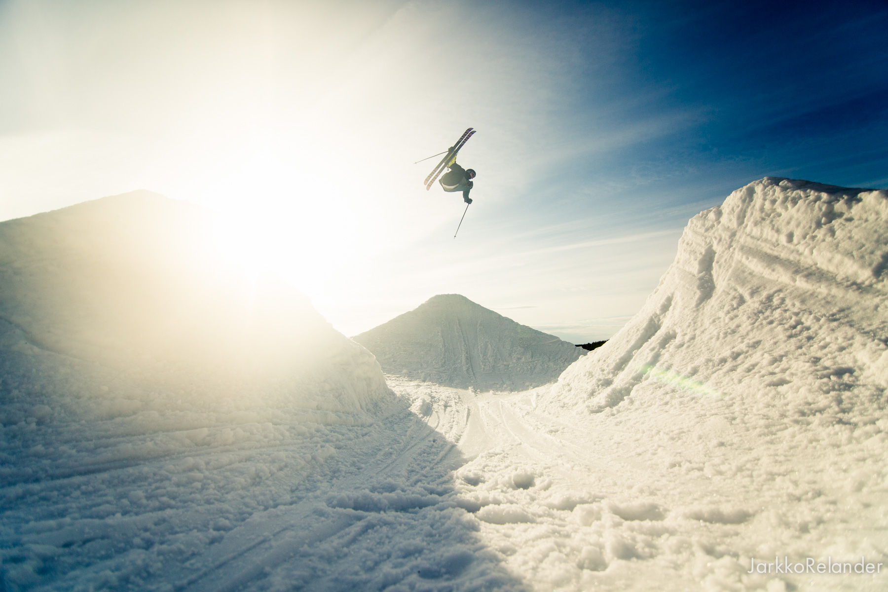 Flatspin over gap - Paul Mikkonen