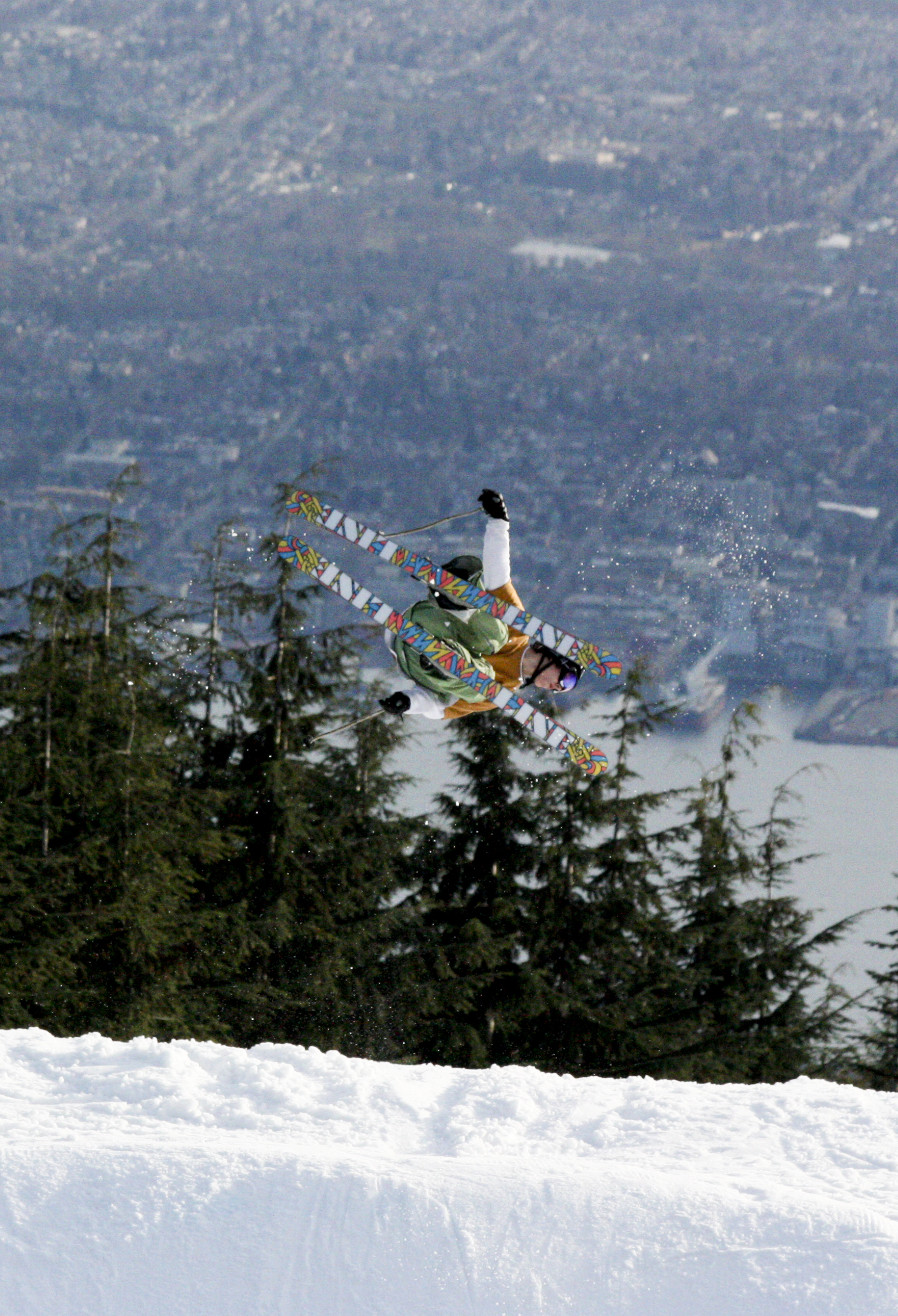 Flatspin over the city