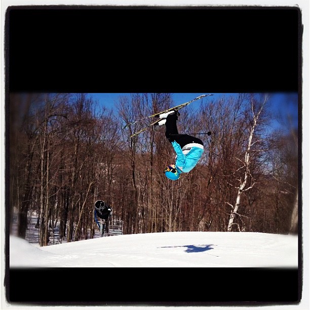 Flippin at mount snow