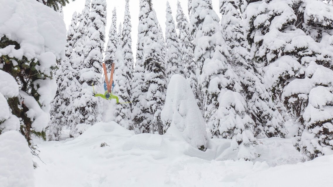 Flipping into a powder playground