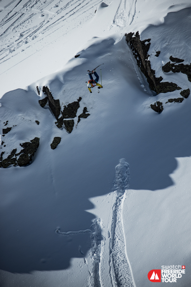 Floating a Backy at FWT Chamonix at Vallnord Arcalis