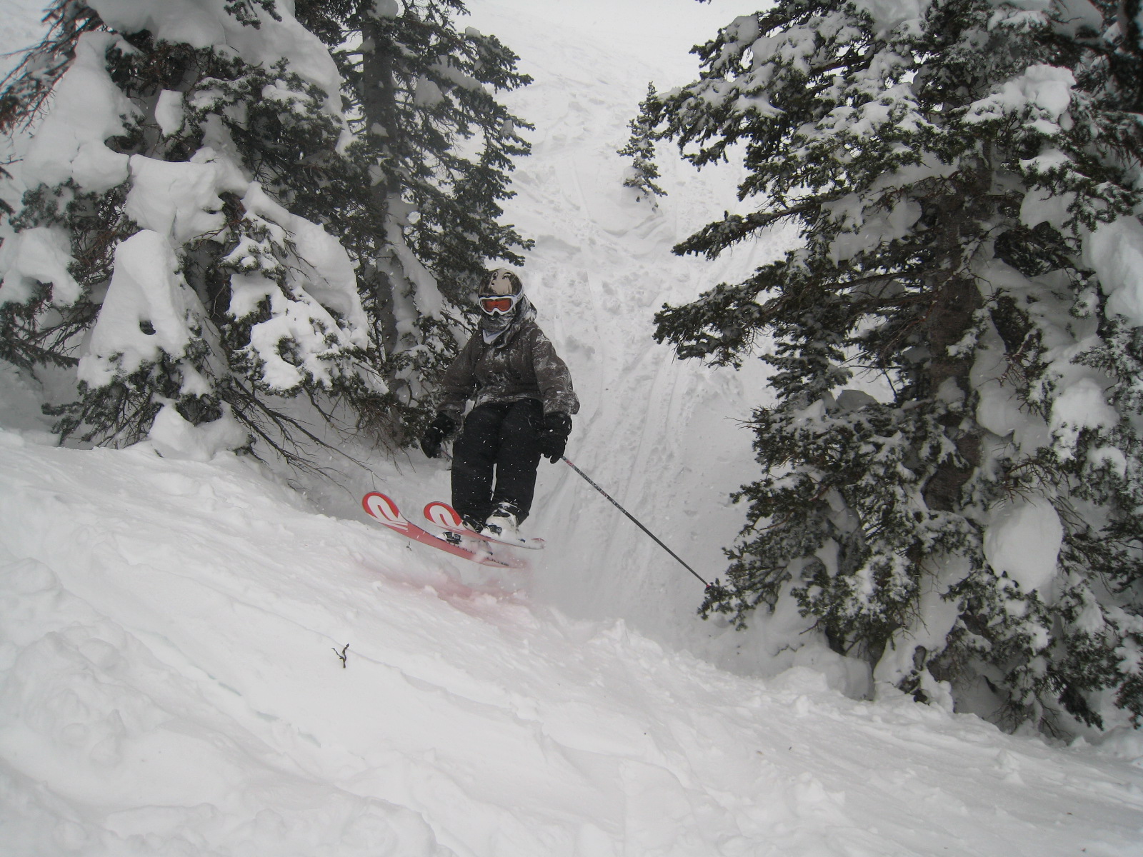 Floating on the Pontoons at Alta
