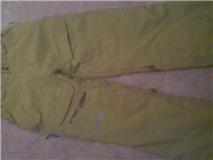 For thread moss pants