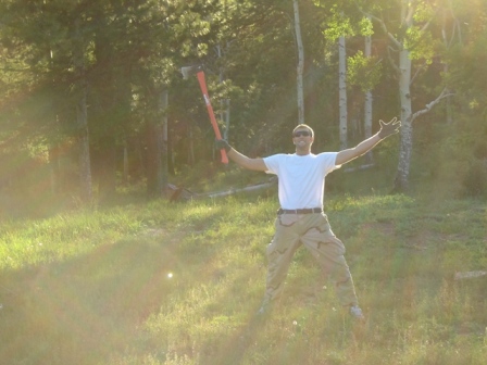 Forrest warrior calls down the power