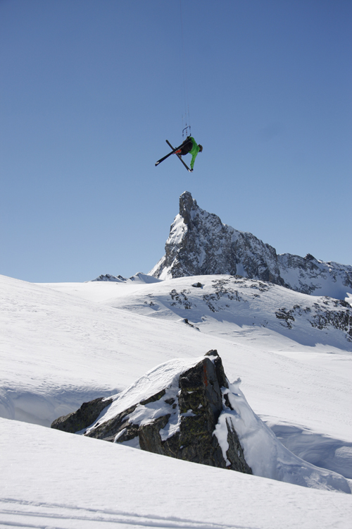 Freeriding up and down