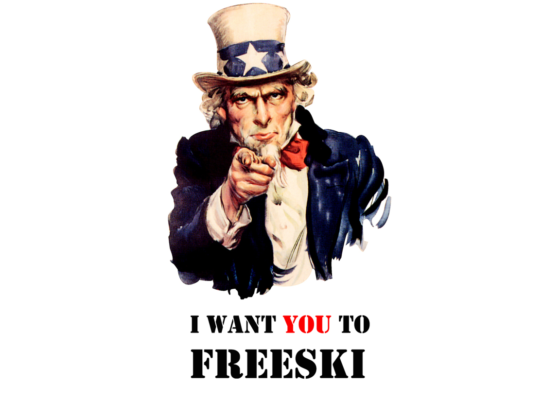 Freeski wallpaper