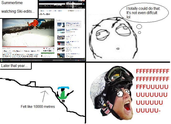 Freeskier rage