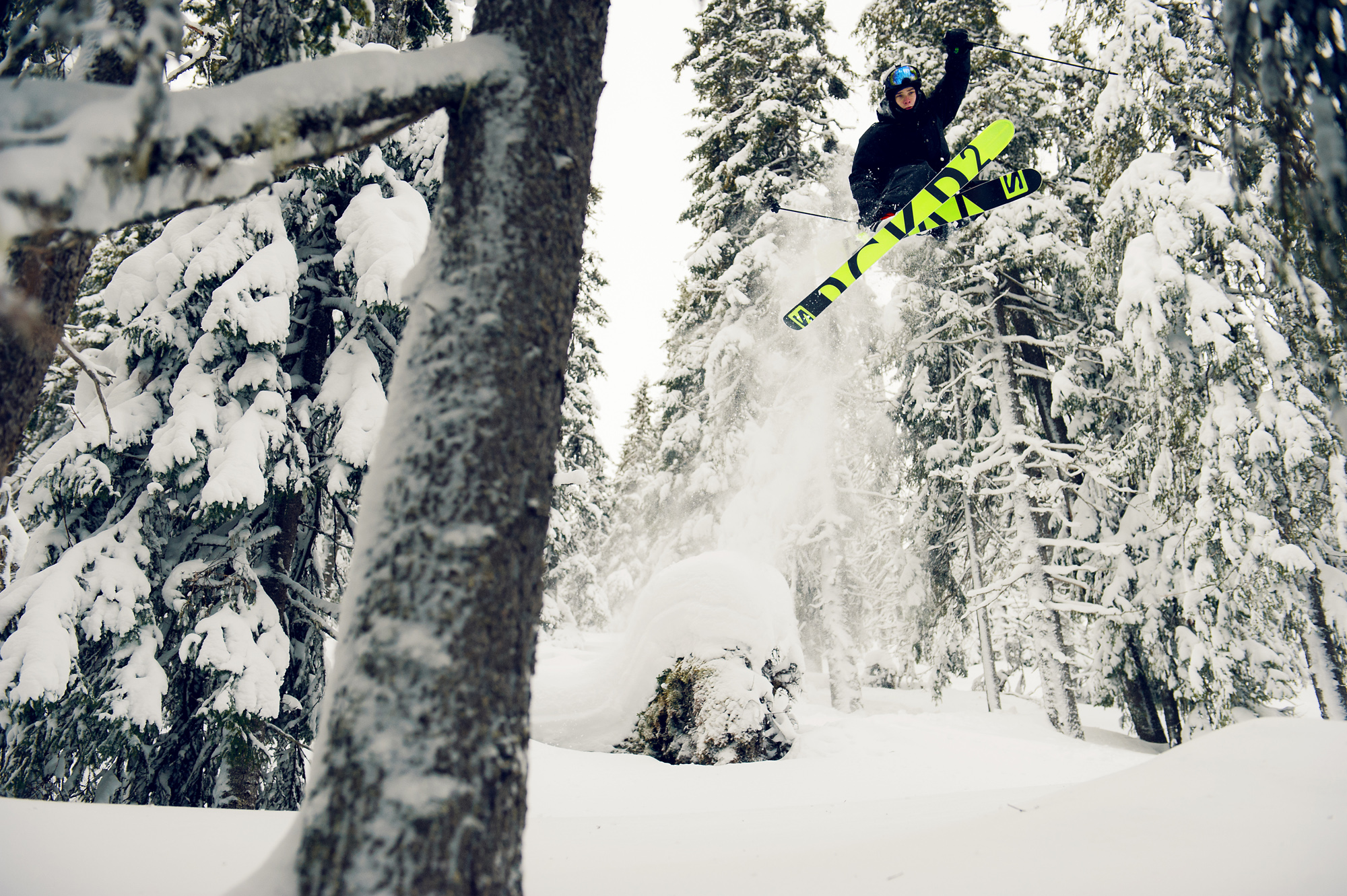 fresh snow and a Japan