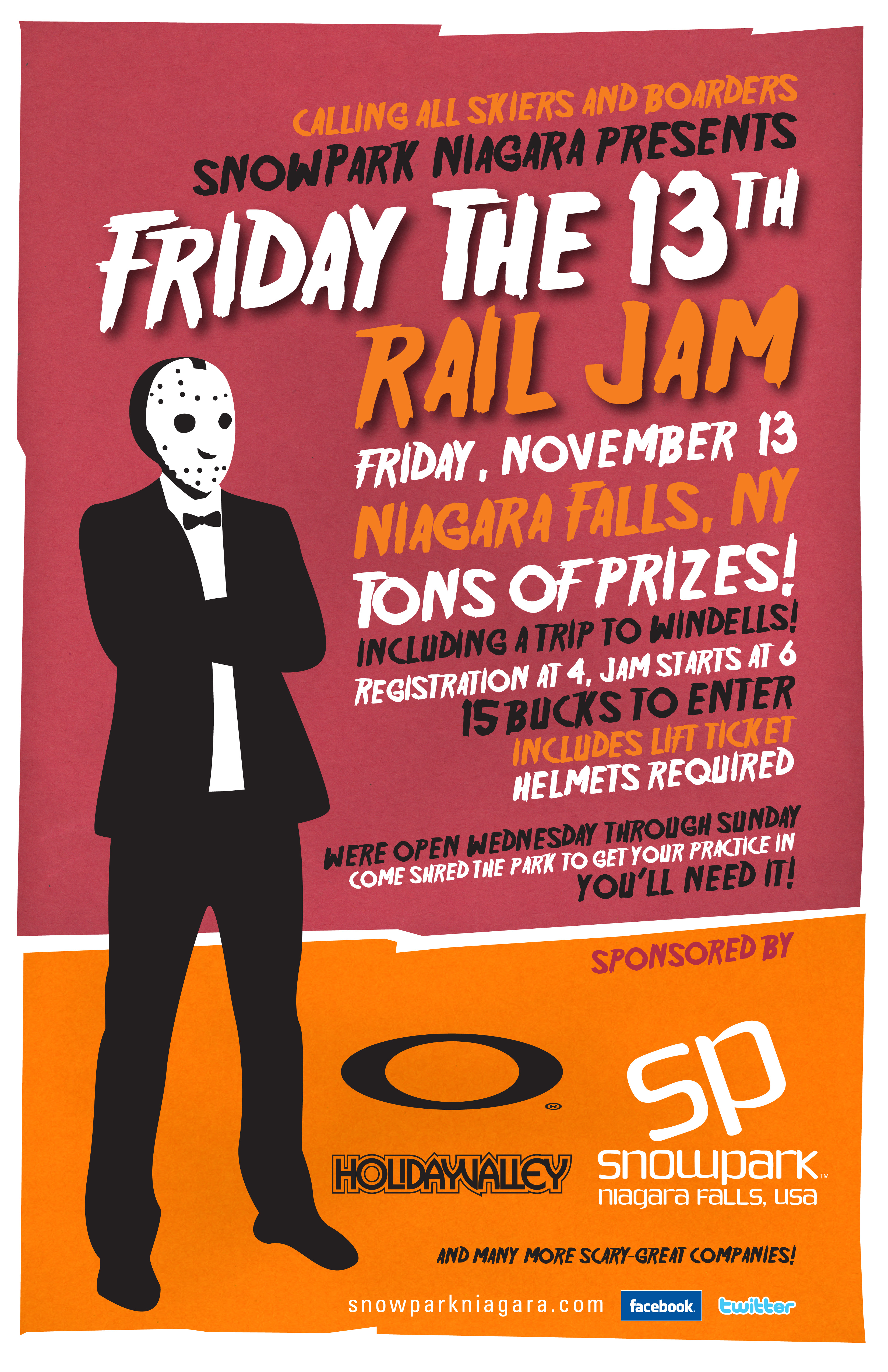 Friday the 13th railjam