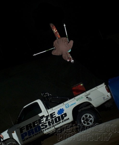 Front flip 1 over freeze truck