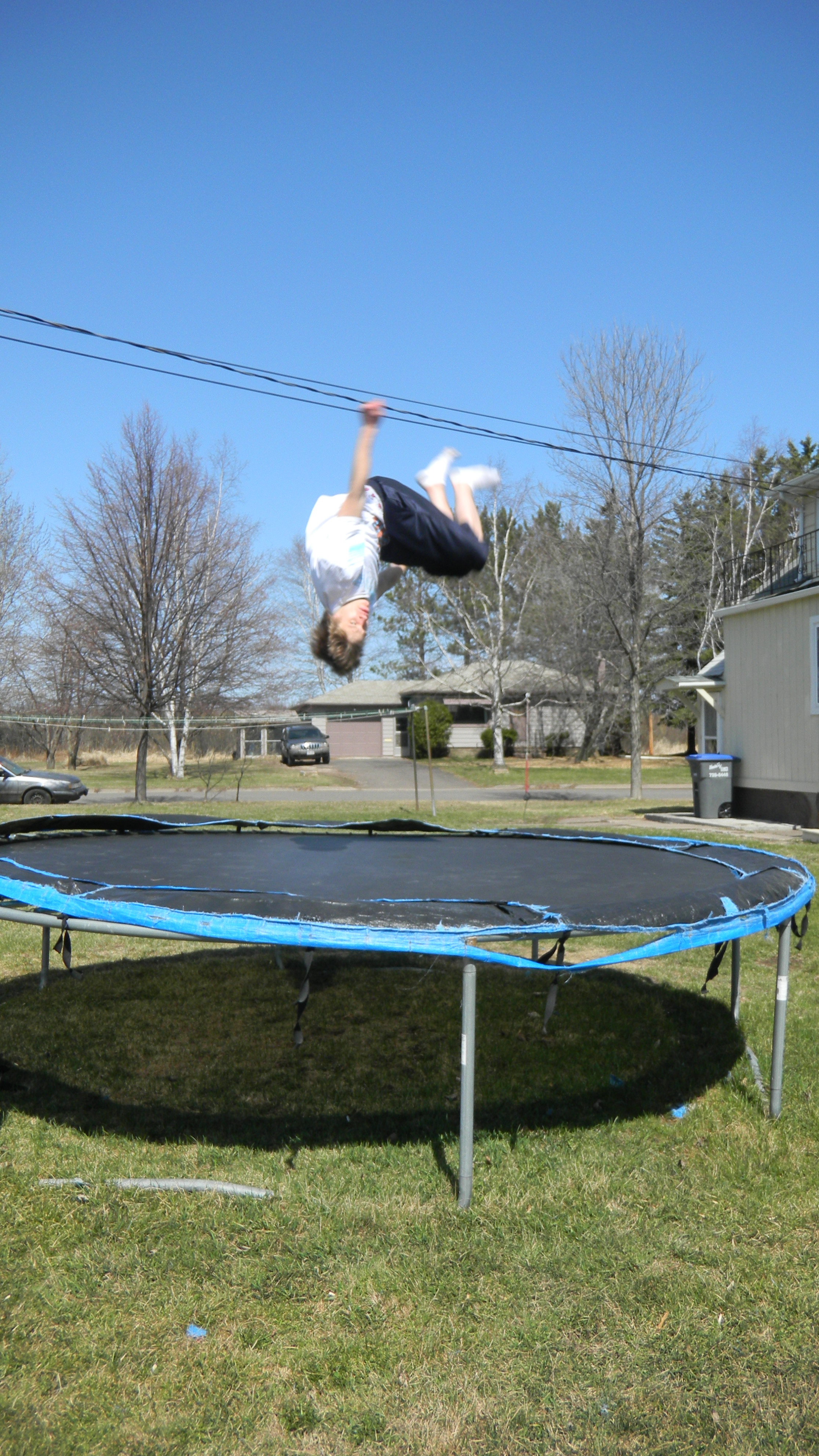 Front flip 180