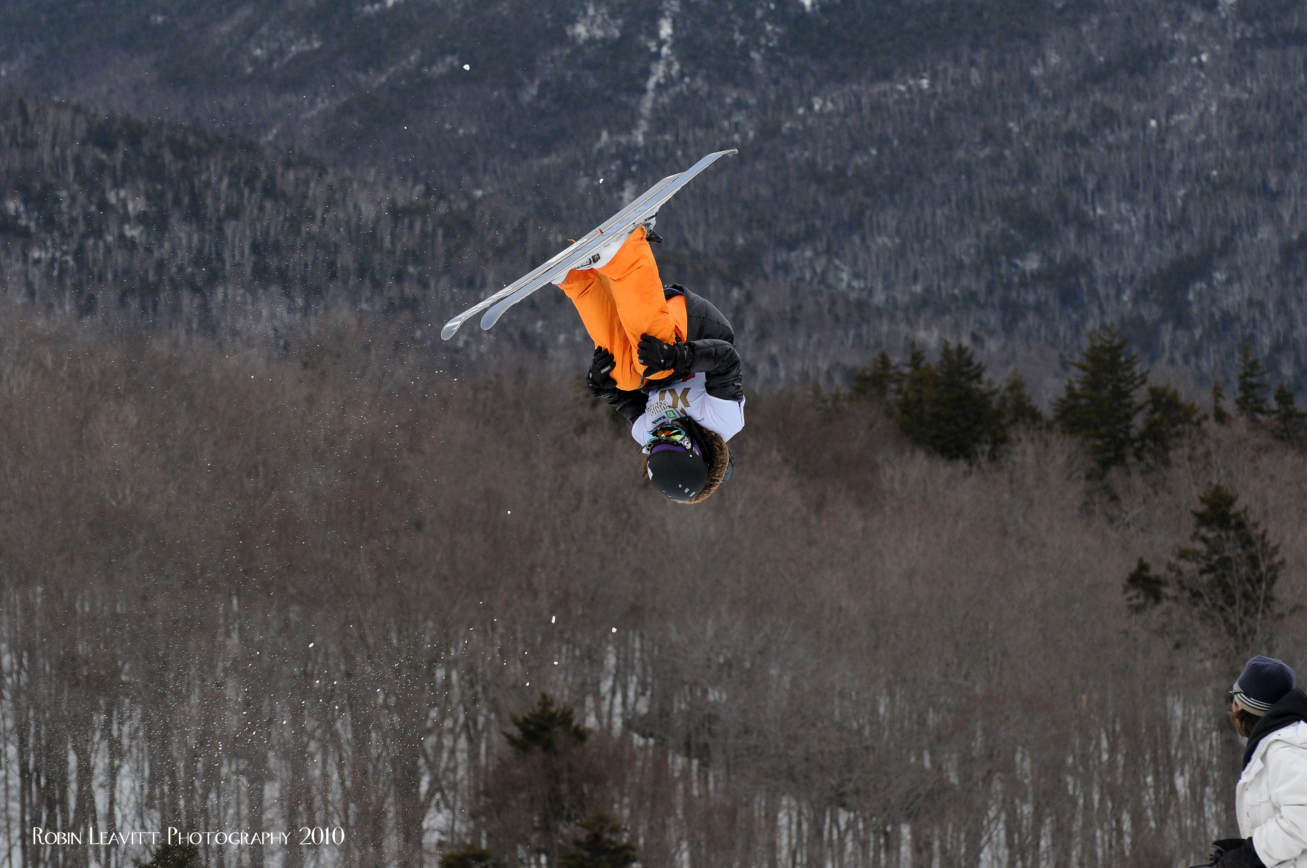 Front flip at Junior Olympics