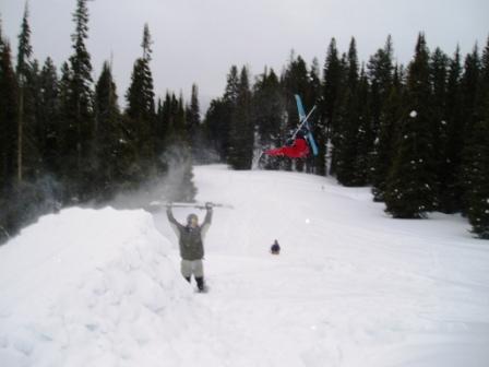 Front Flip Mute over Derek