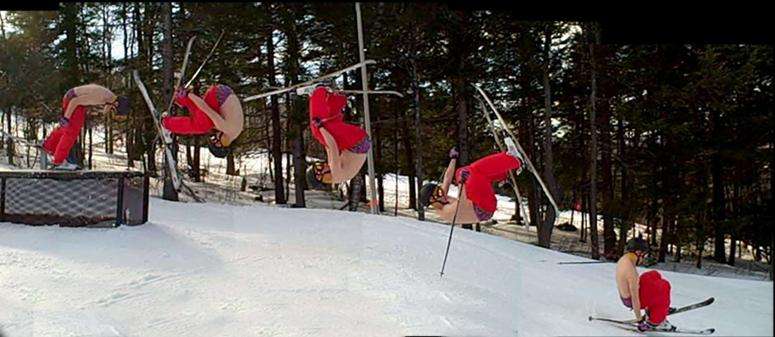 Front flip of box