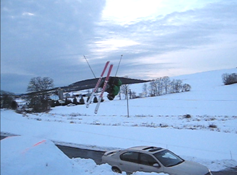 Front Flip over Road