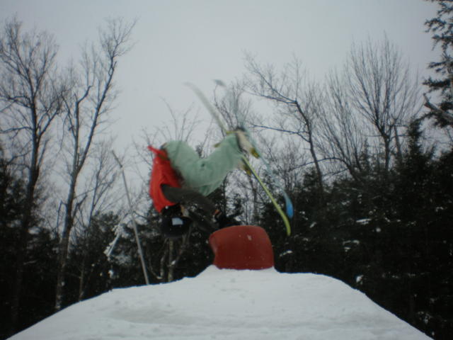 Front flip the barrel