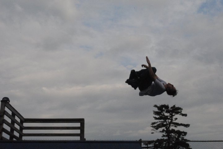 front flip
