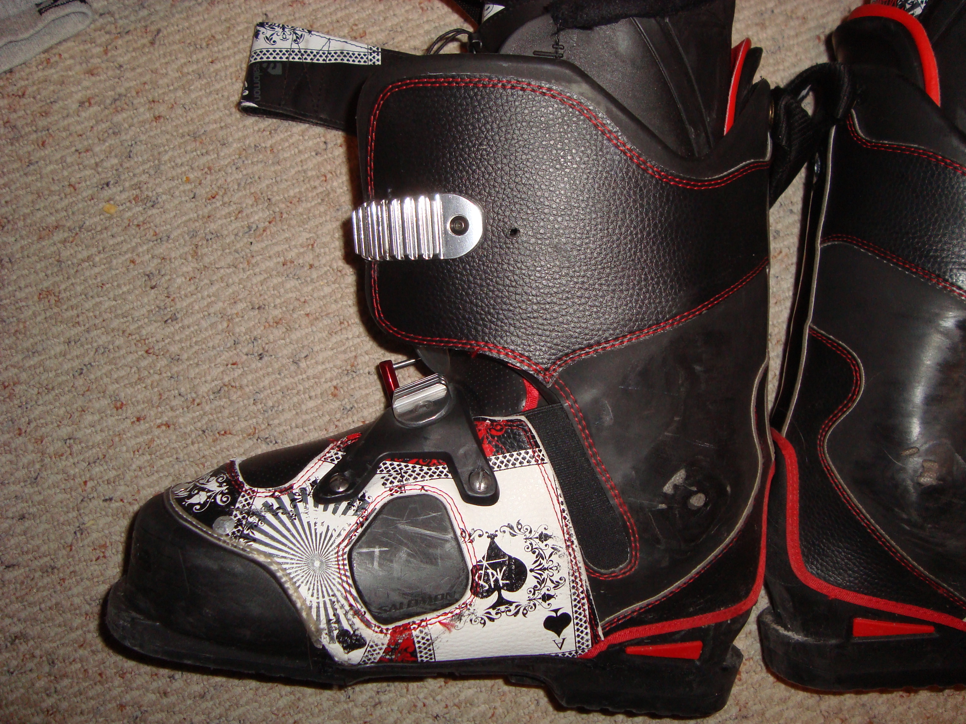 Front of boot