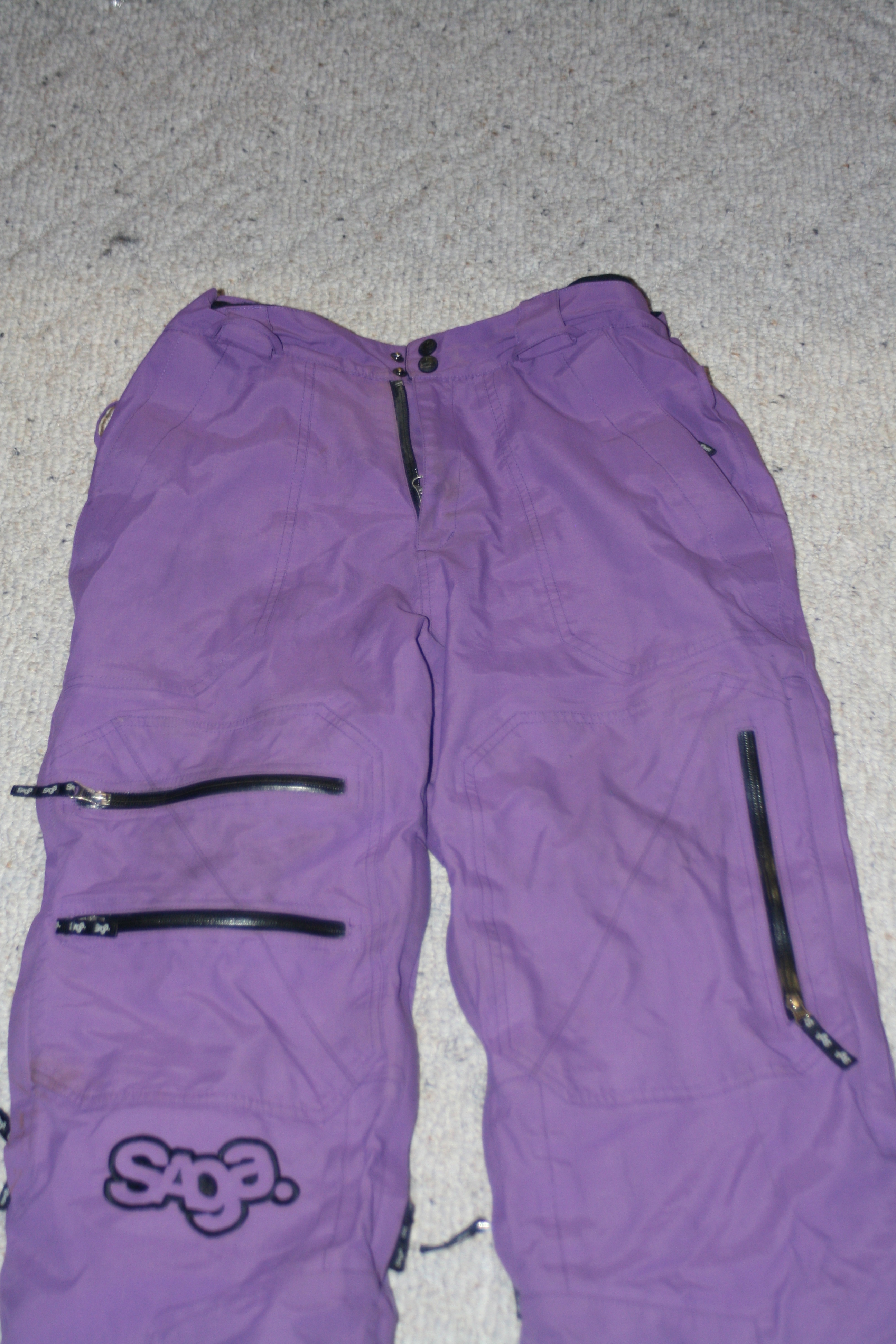 front of SAGA pants