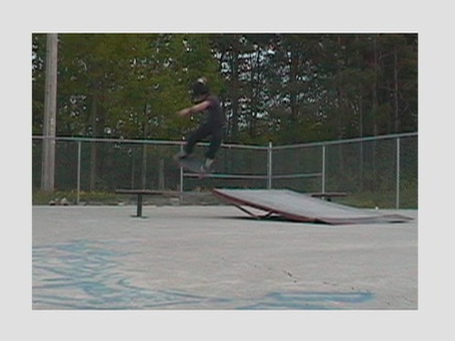 front side 360 off a kicker