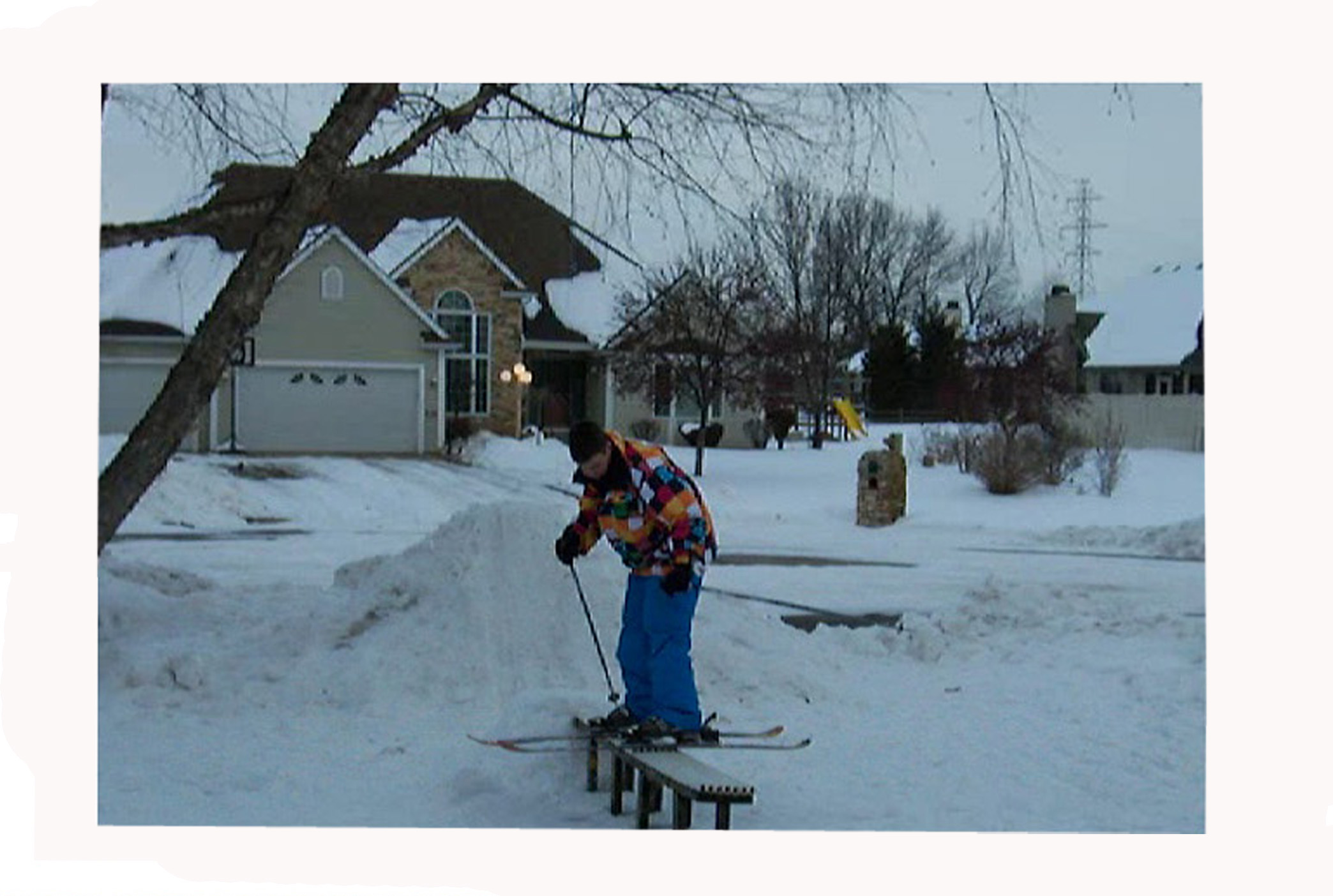 Front yard jibbin sesion