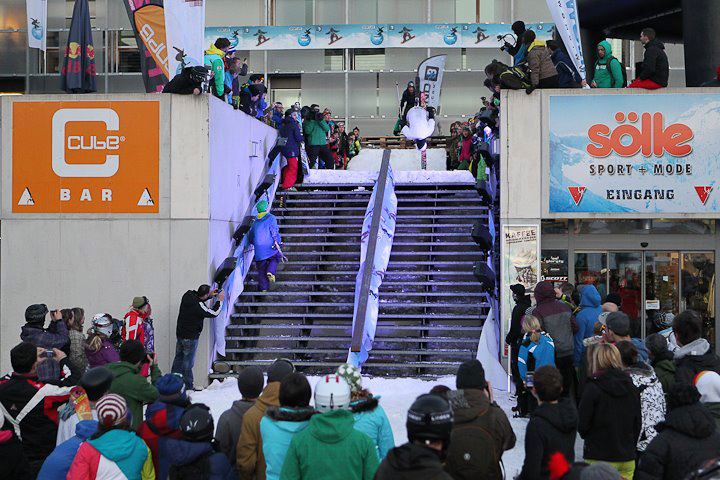 Frontflip from stairs