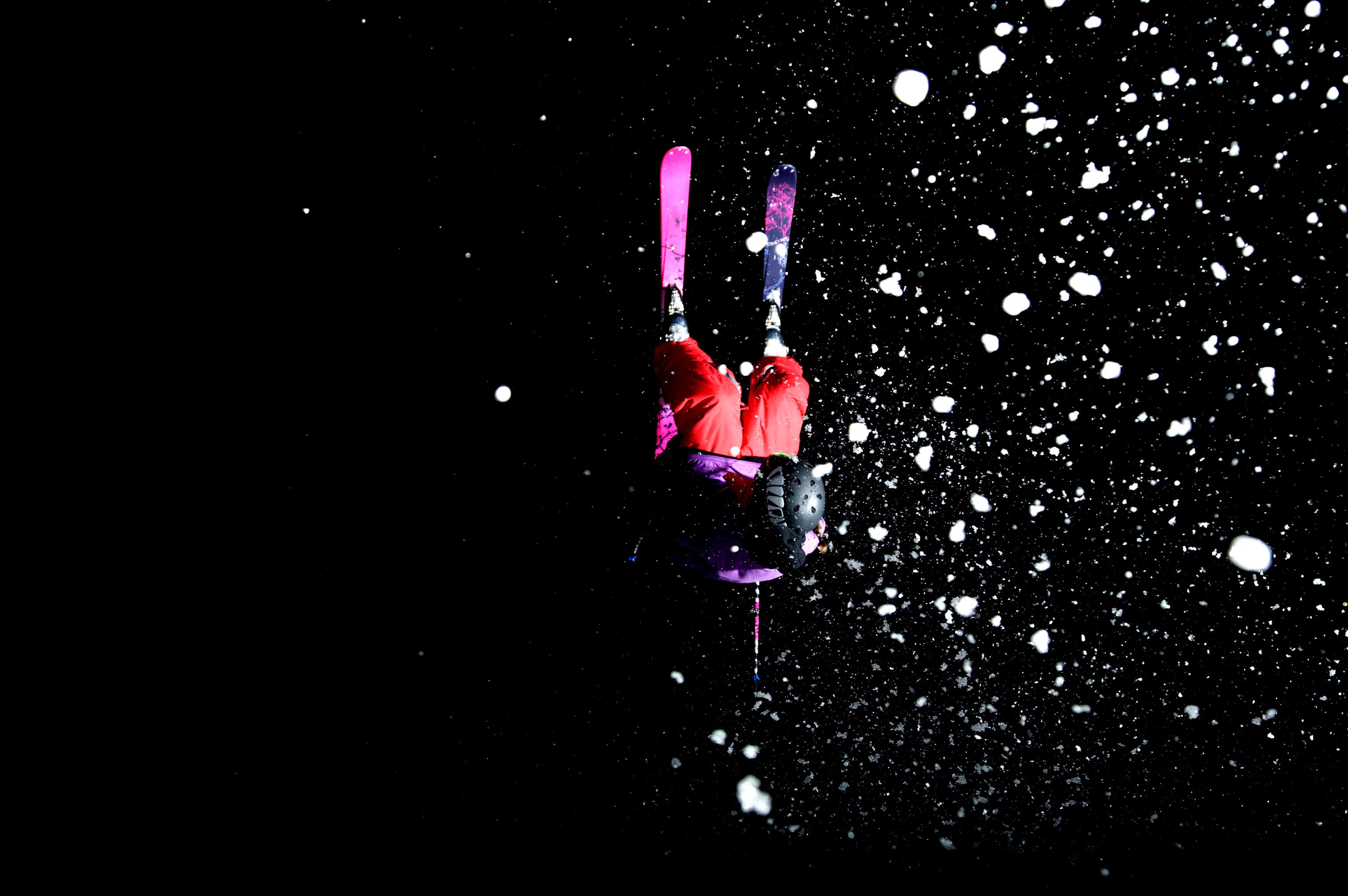 Frontflip in the dark