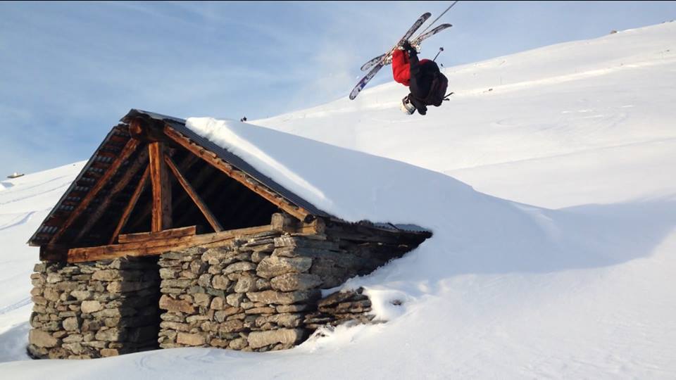 Frontflip Over Cabin 