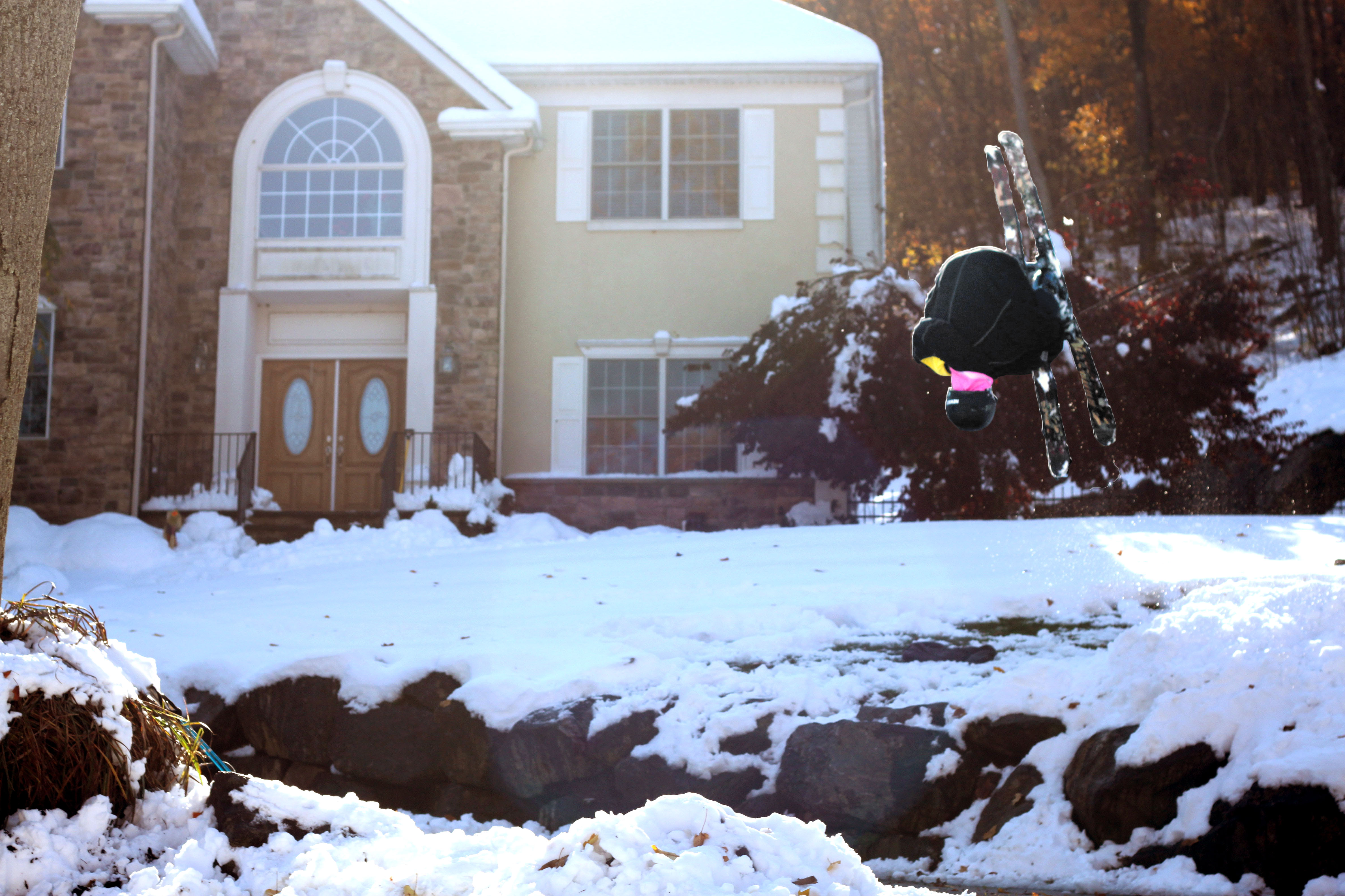 Frontflip over my driveway