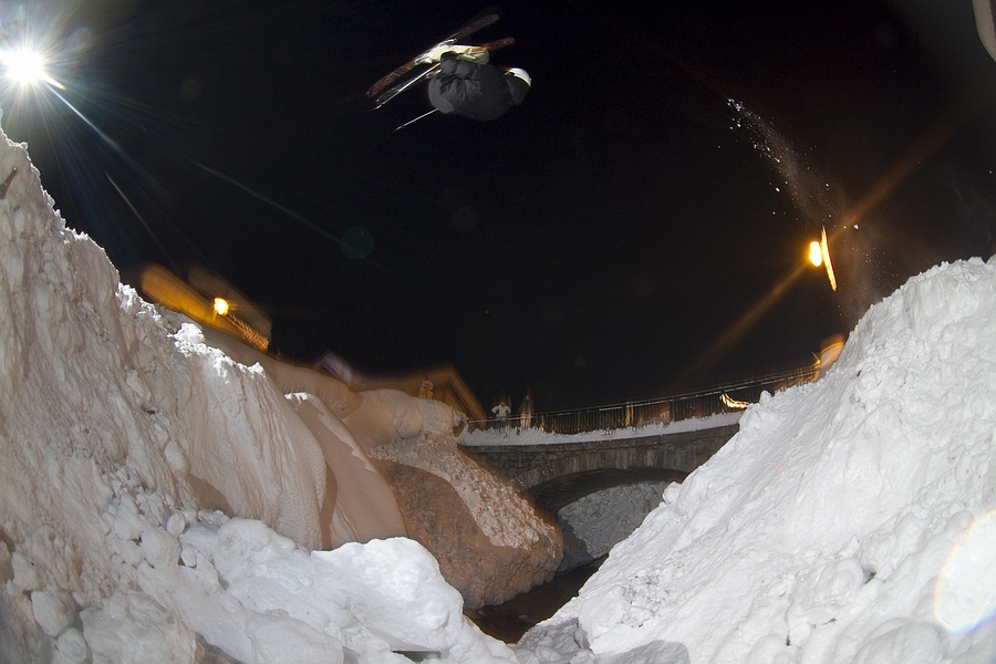 Frontflip over river