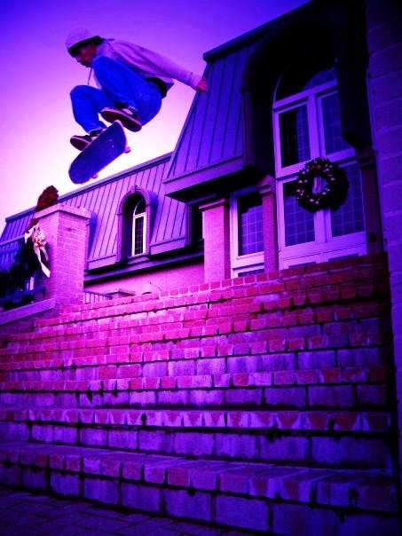 Frontside Flip 8 stair