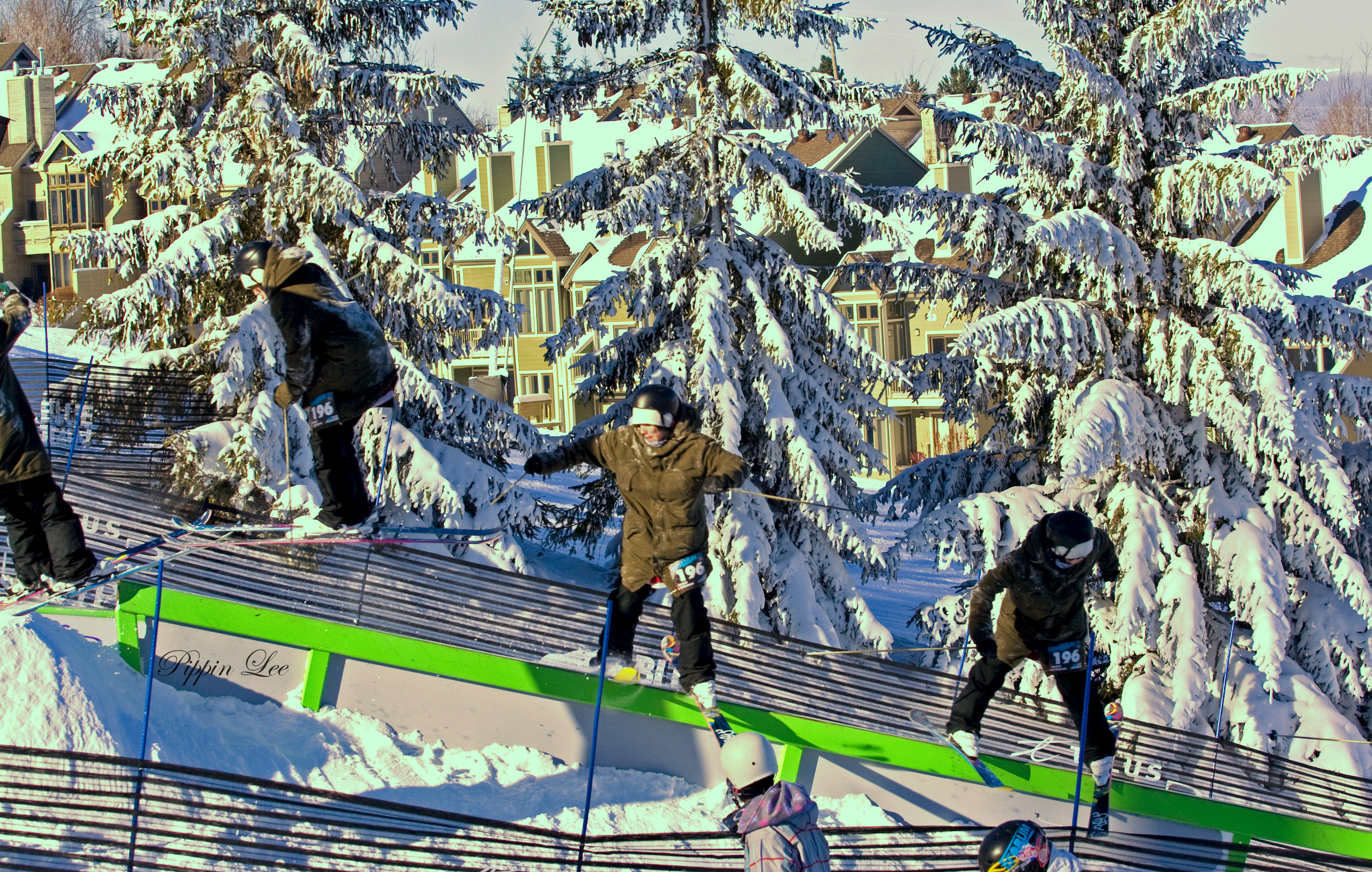 Frozen rail jam