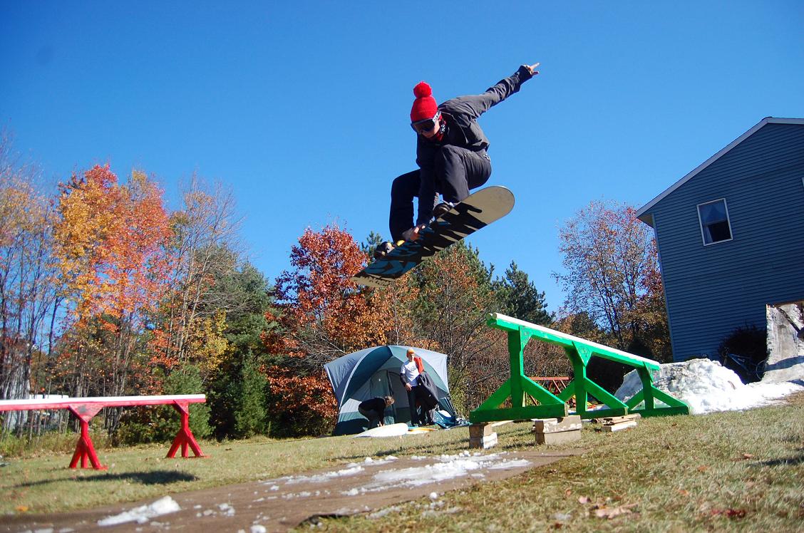 Fs 180 indy off the rail