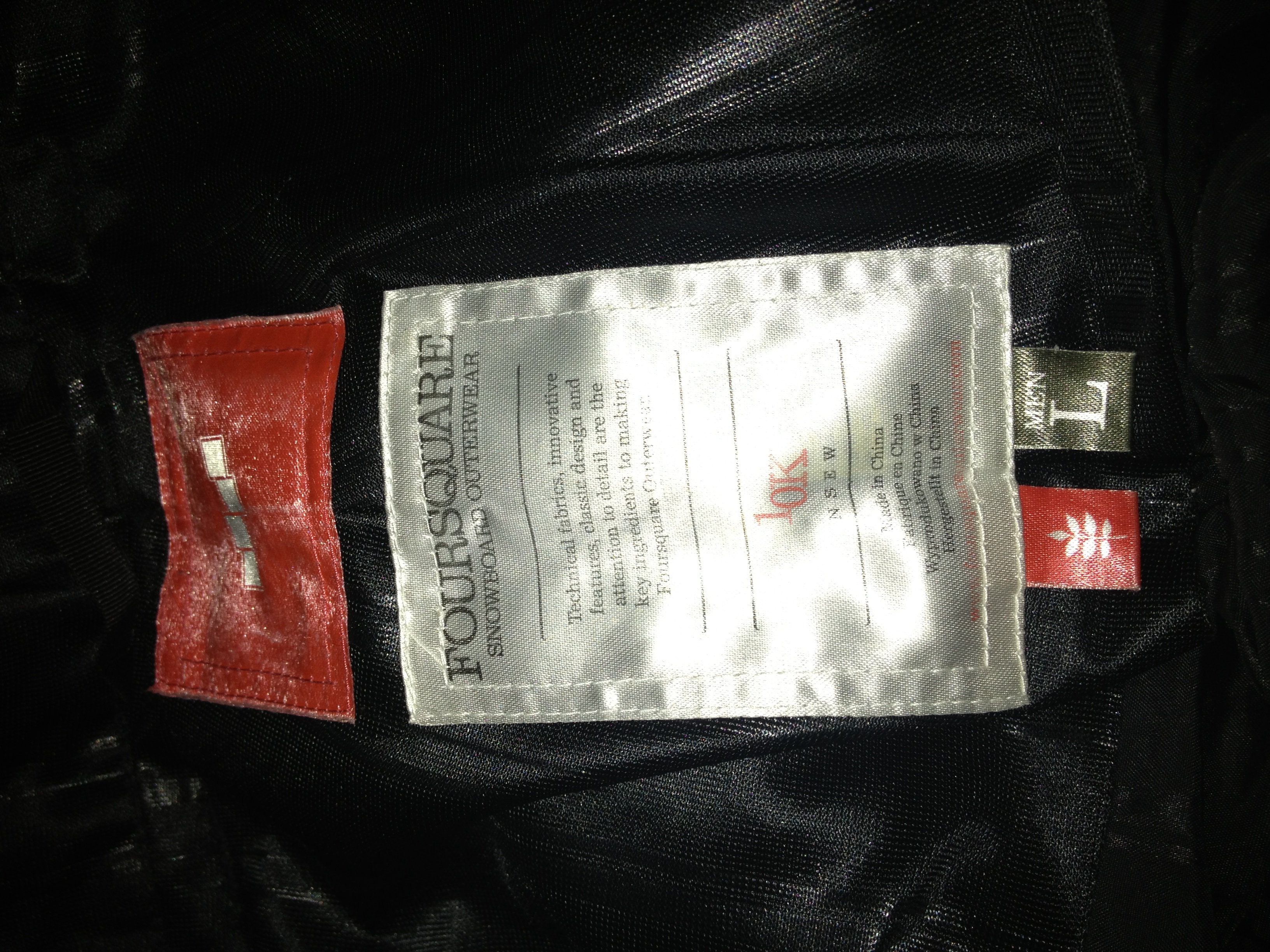 FS: Large foursquare outerwear